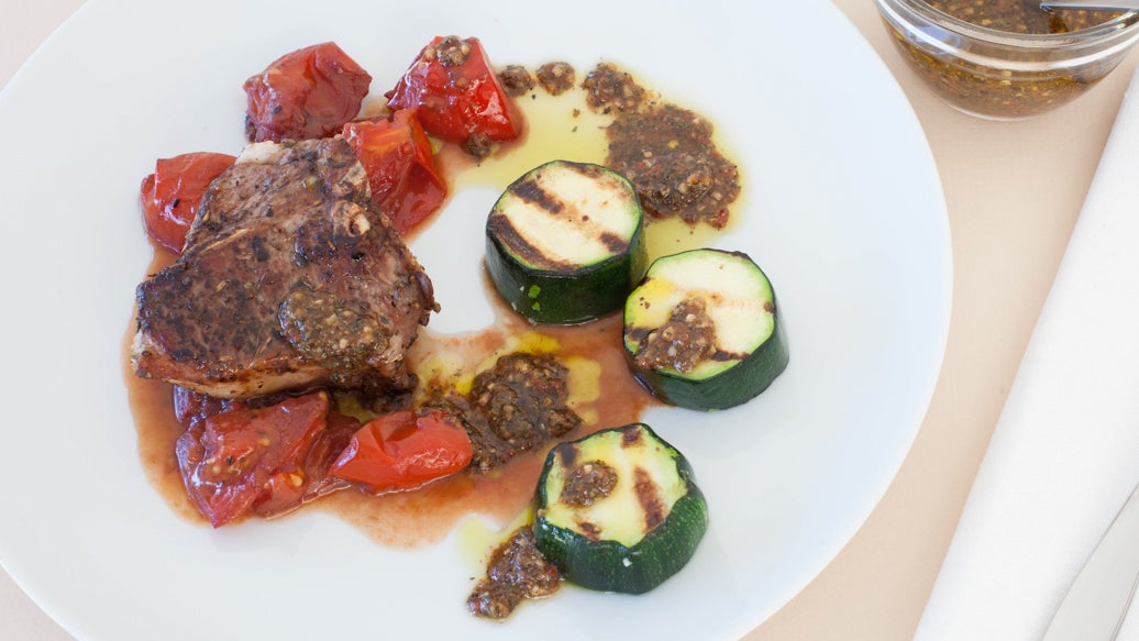 Lamb Chops with Sauce