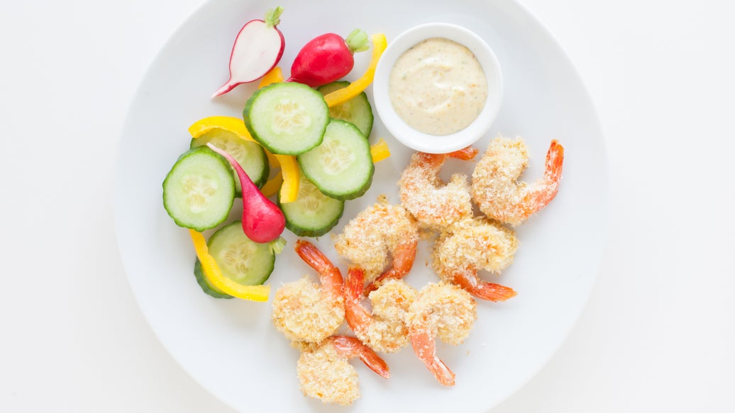 Mango Curry Coconut Shrimp