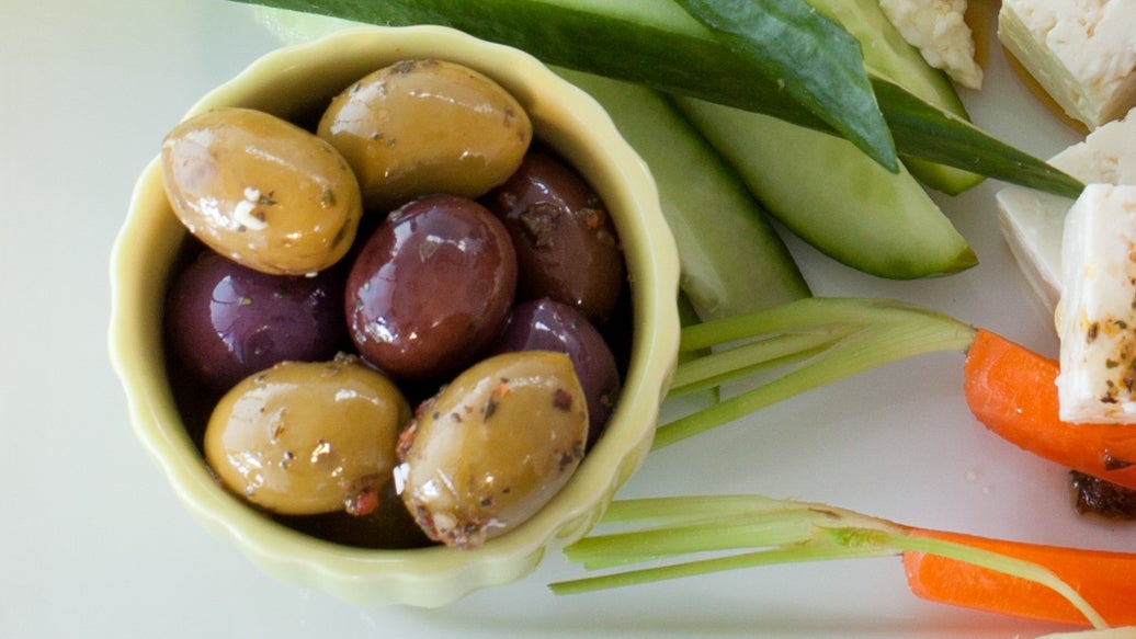 Marinated Greek Olives