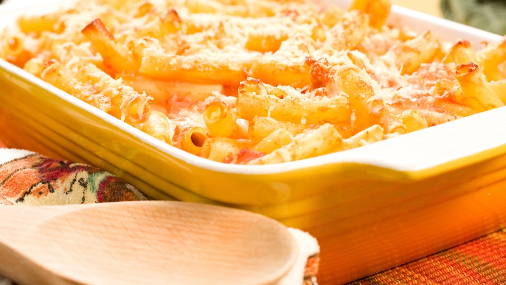 Meatless Rigatoni Casserole