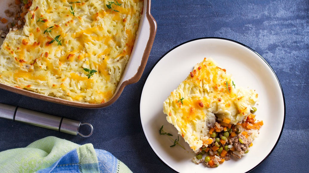 Meatloaf-Mex Shepherds Pie
