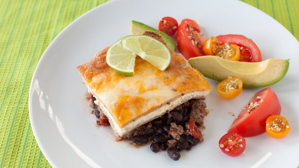Mexican Tortilla Lasagna