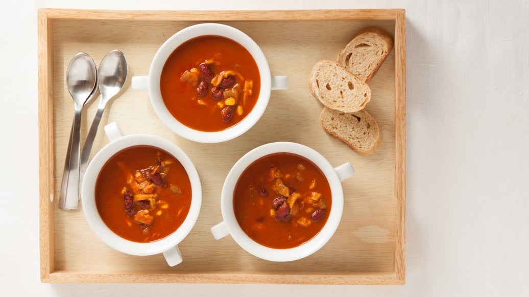 Mexicana Tomato and Corn Soup