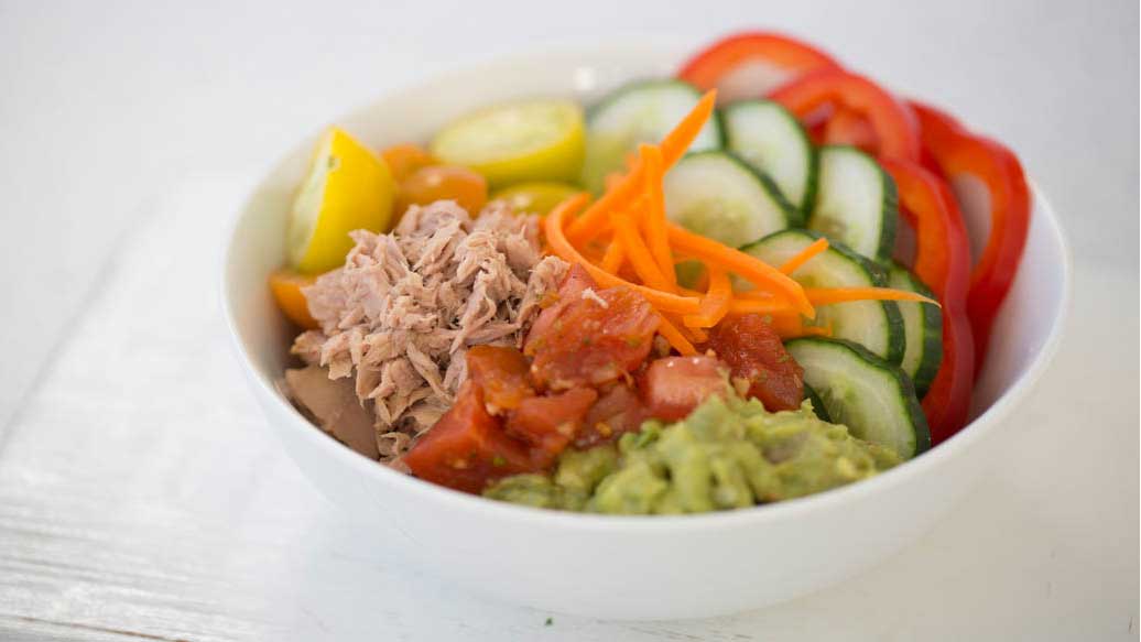 Mish Mash Tuna Bowl