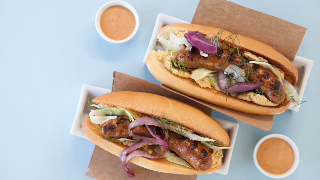 Moroccan-style Hot Dog