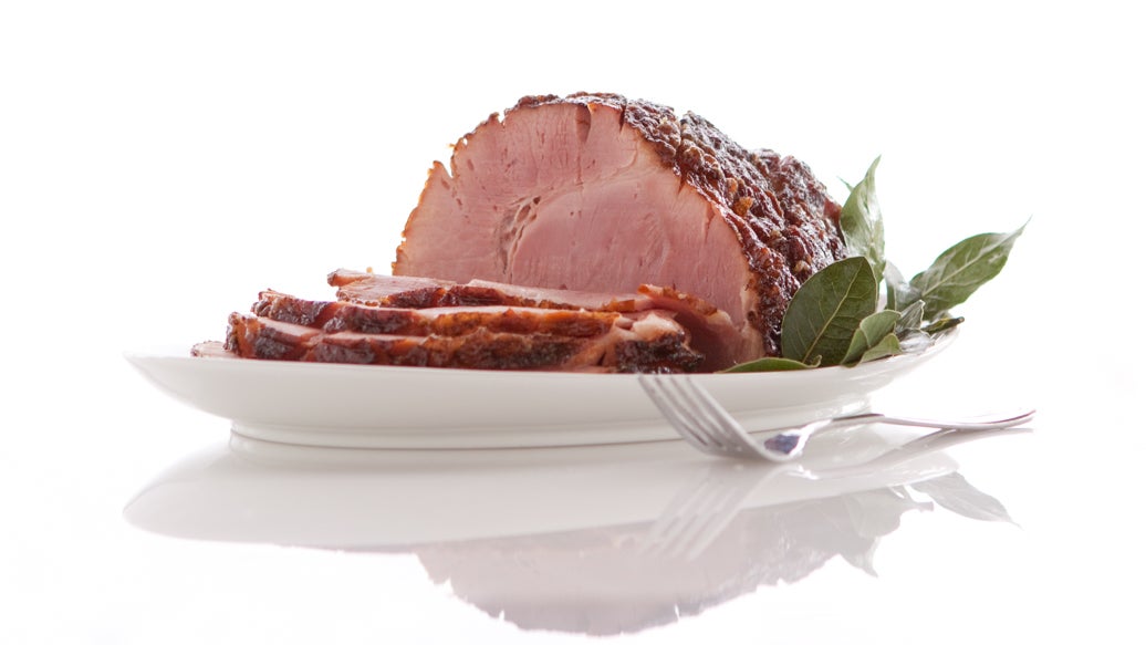 Mulled Cider-glazed Ham
