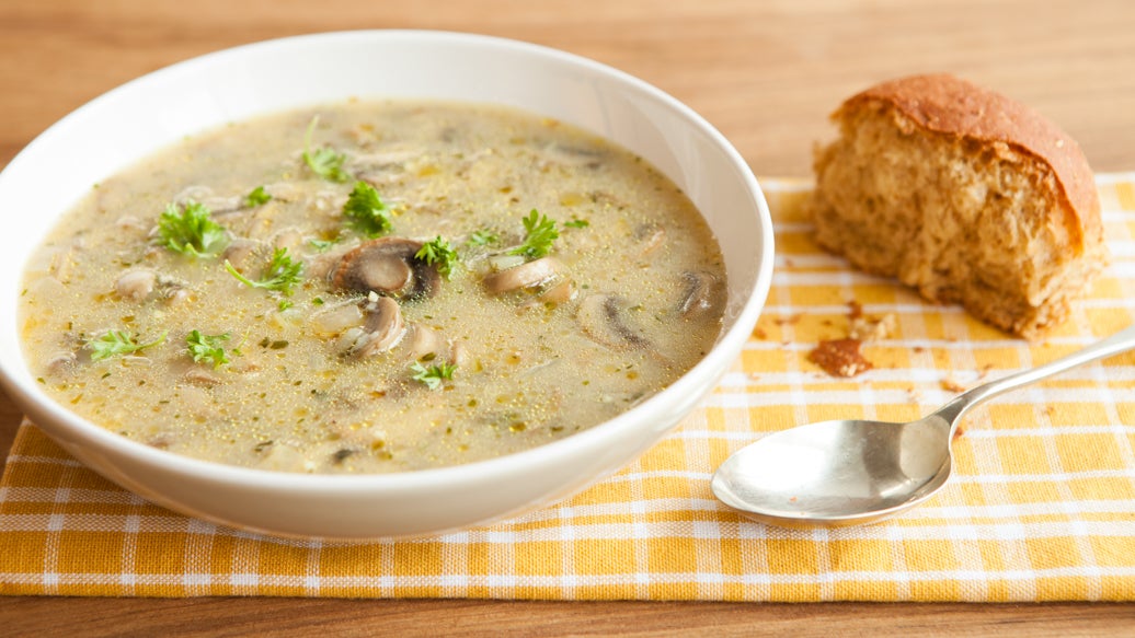 Mushroom Barley Soup