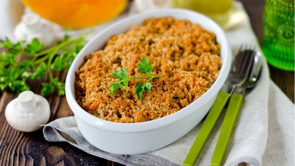 Mushroom Crumble