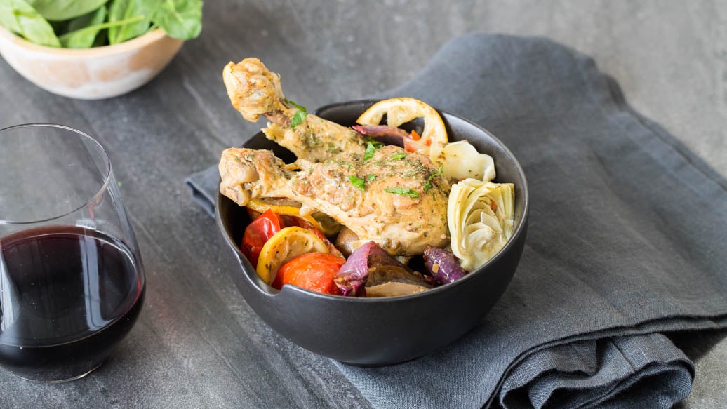 One Dish Lemon Chicken