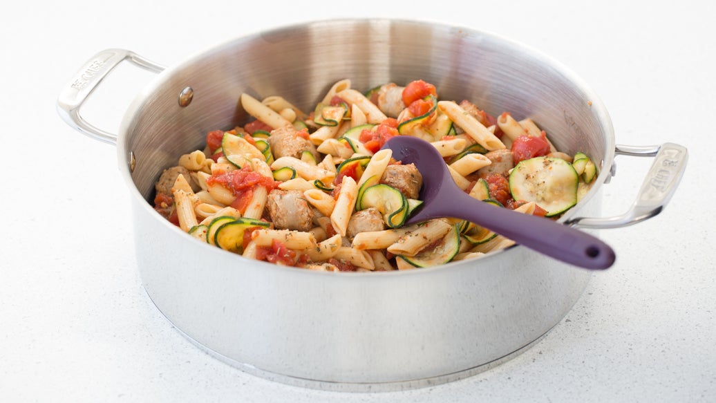 One-Pot Tomato Sausage Penne