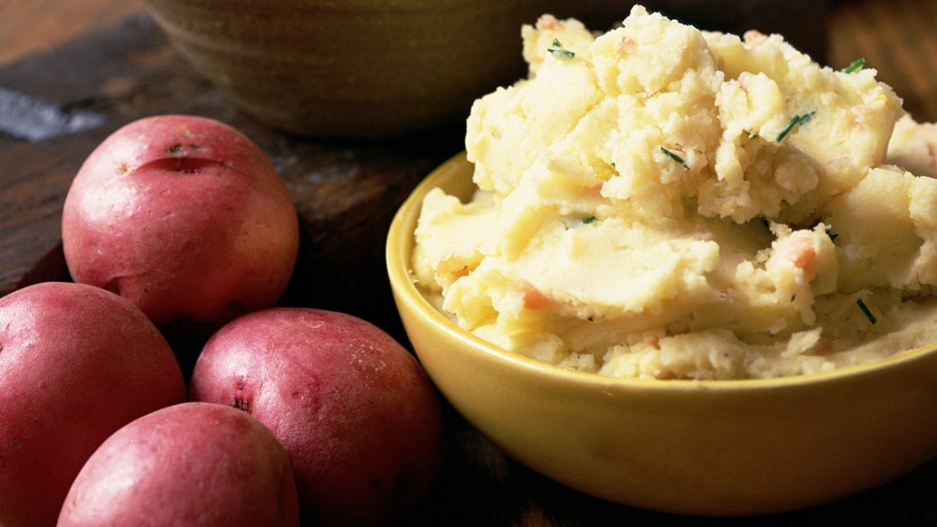 Onion and Garlic Mashed Potatoes
