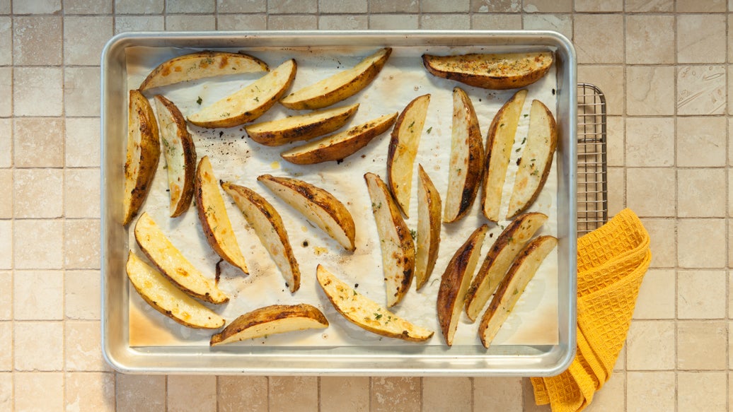 Oven Baked Potato Wedges