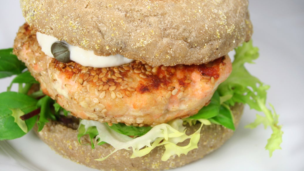 Pan-fried Fish Burgers