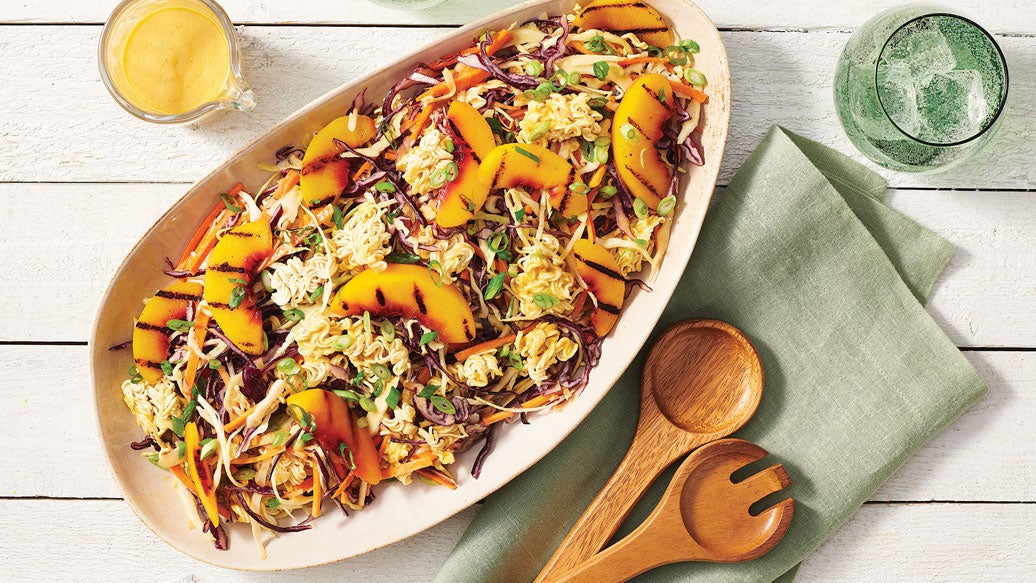 Peachy Keen Ramen Slaw