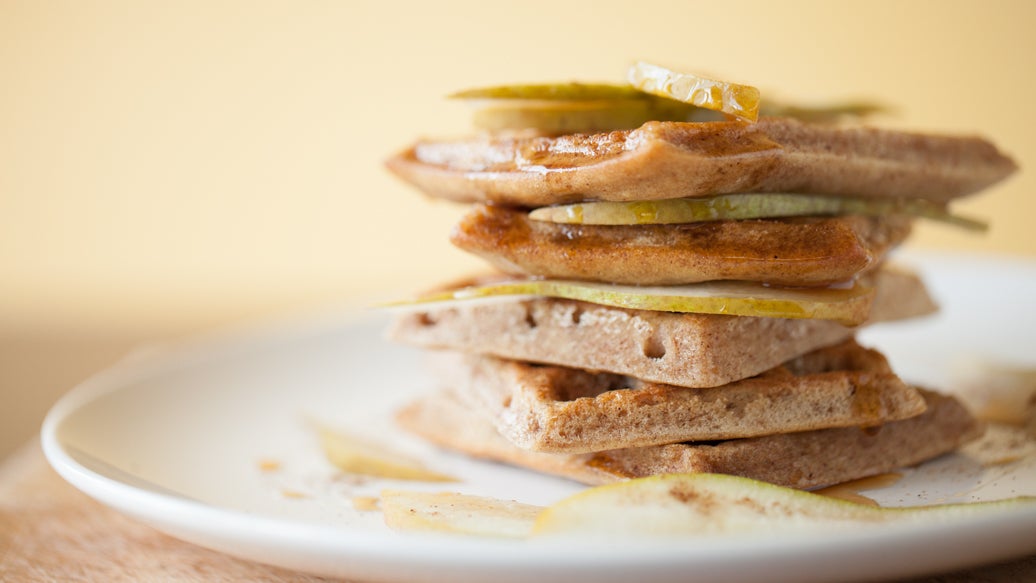 Pear Chai Waffles