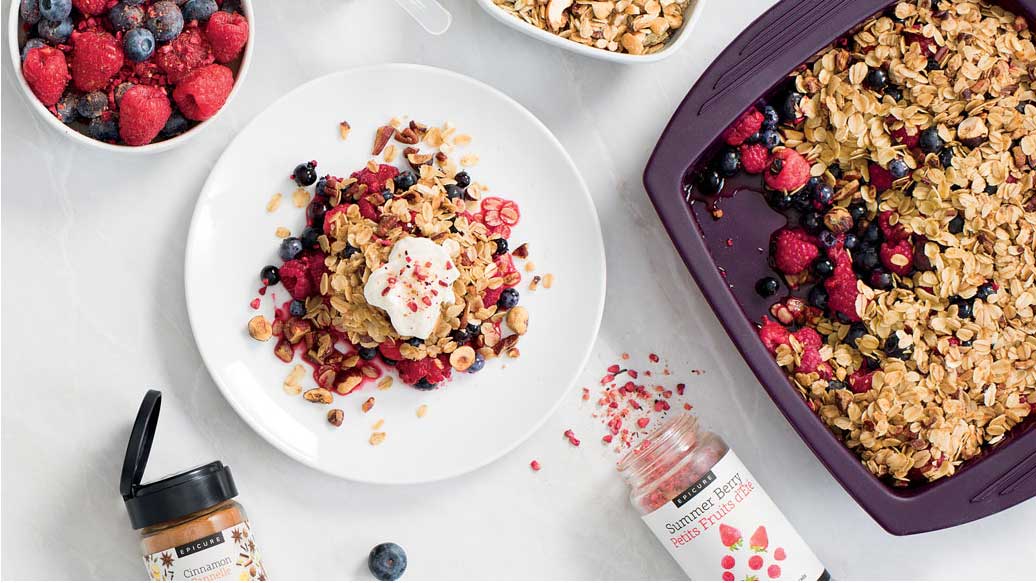 Powered Up Breakfast Crumble