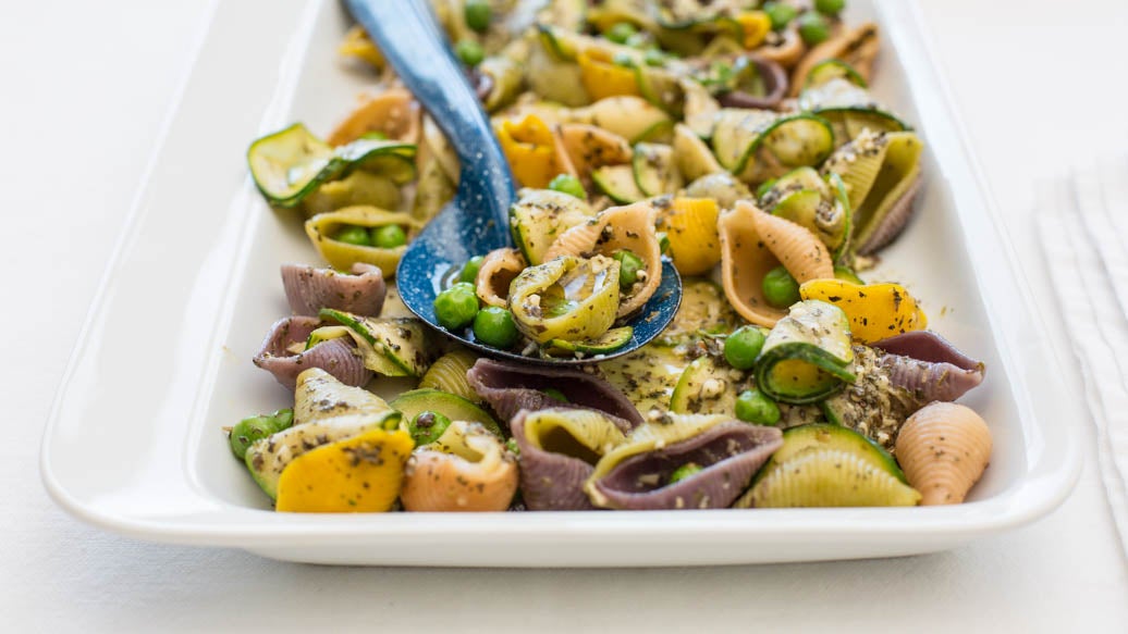 Quickie Pesto Pasta Toss