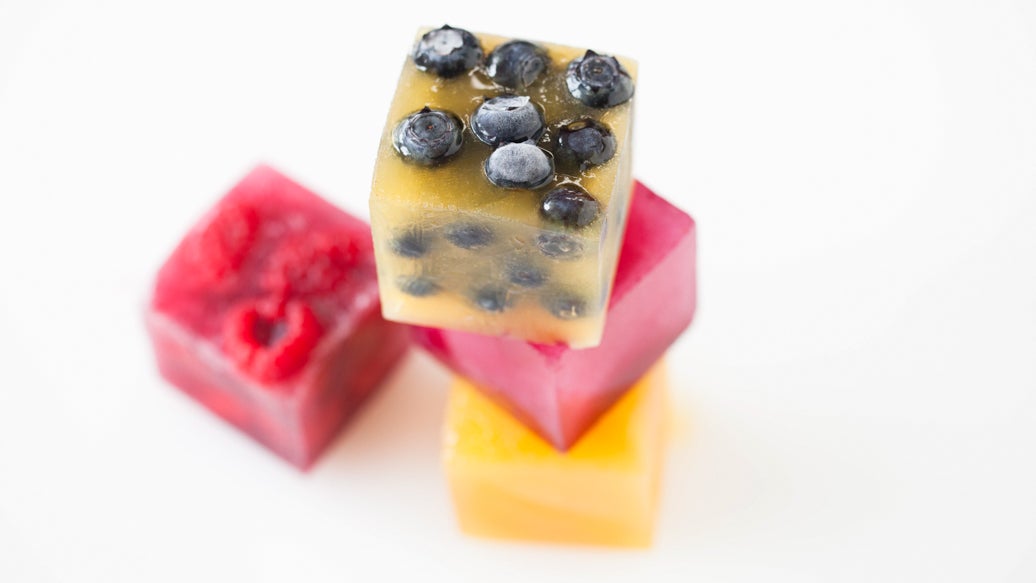 Really Simple Infused Ice Cubes