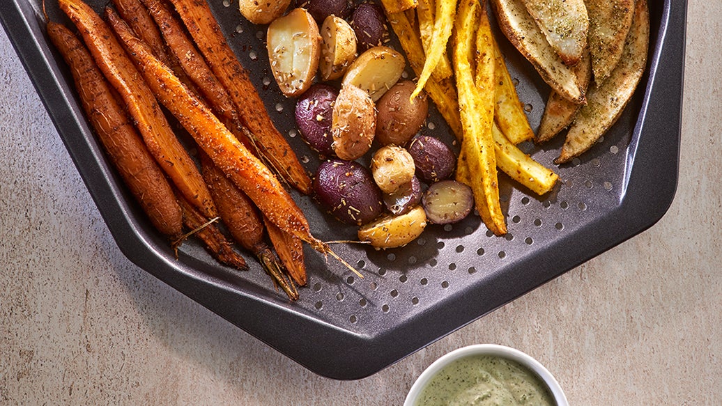 Roasted Root Veggie Fries