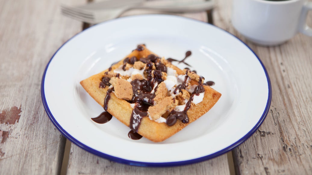 S’more Waffle Sandwiches