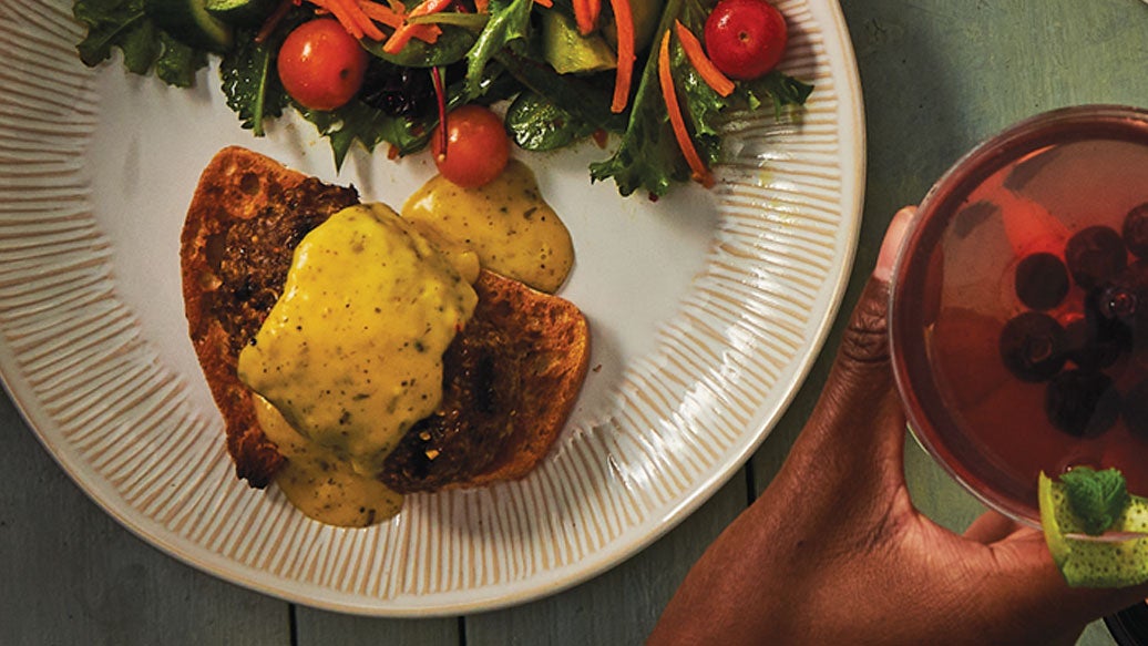Salisbury Steak with Béarnaise Sauce