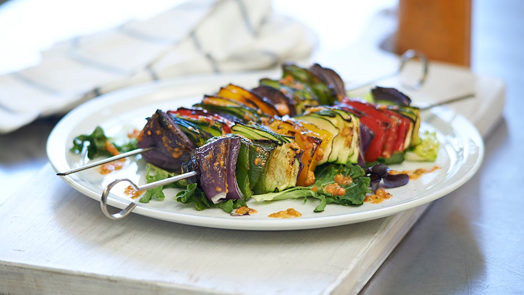 Salsa Veggie Skewers
