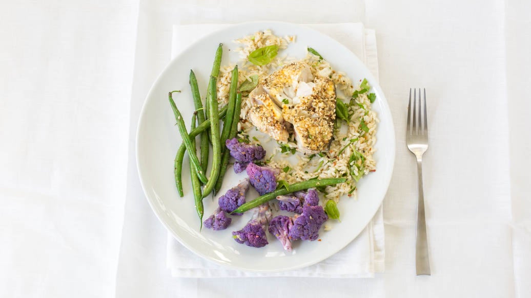 Sesame-crusted Fish Fillets