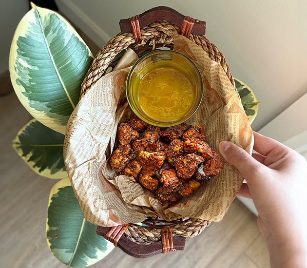 Spicy Cauliflower Bites