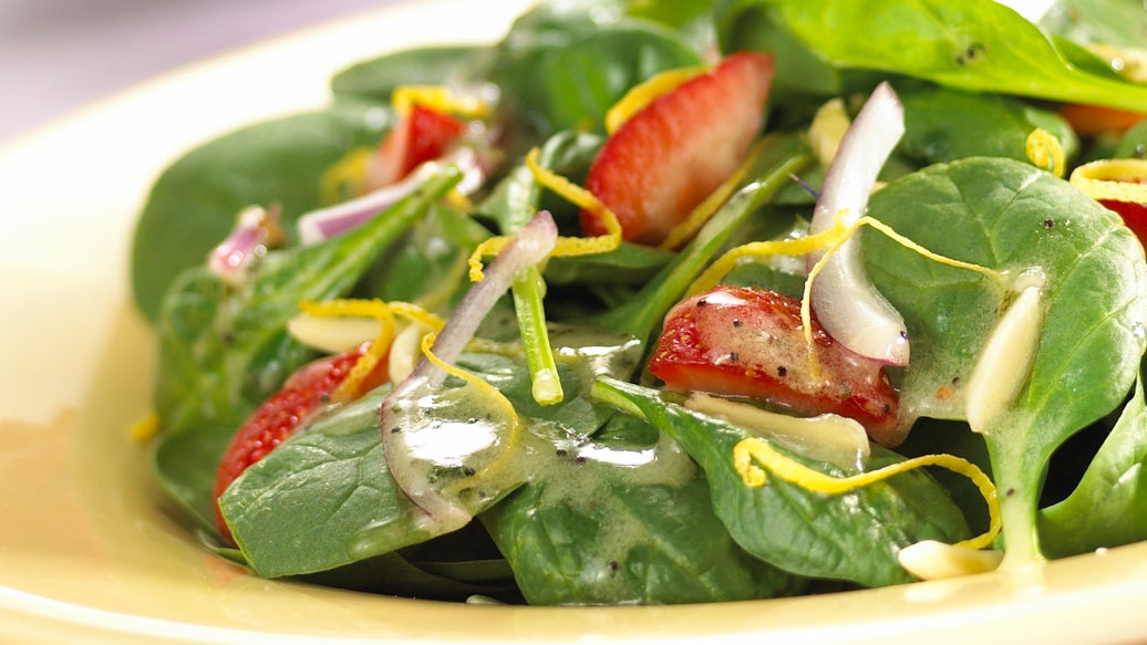 Strawberry & Spinach Salad