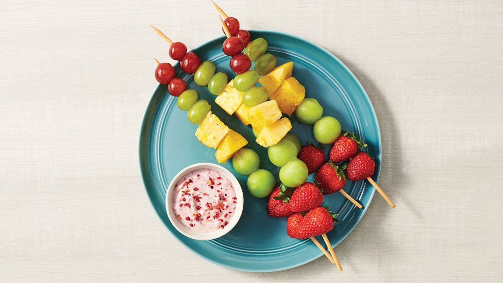 Summer Berry Fruit Skewers