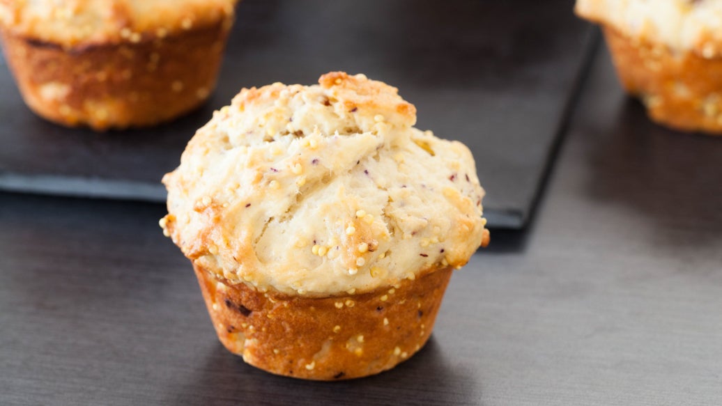 Summer Berry Millet Muffins