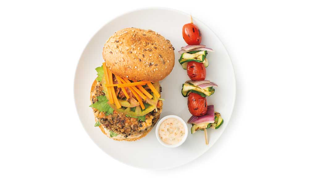 Superfood Salmon Burger