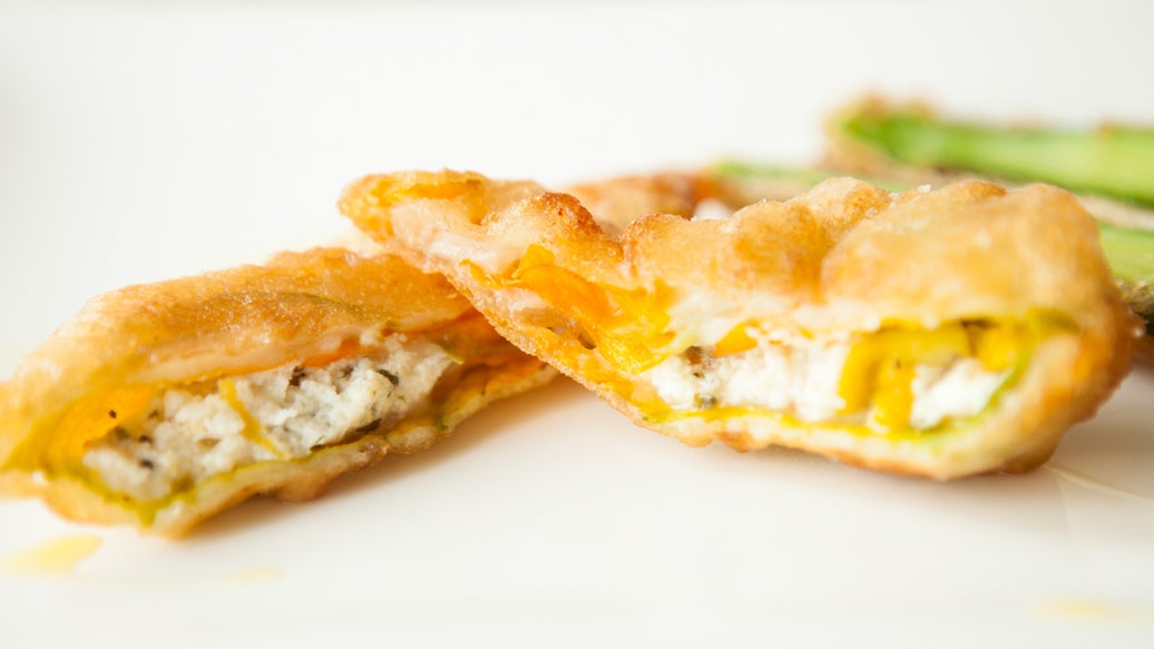 Sylvie’s Stuffed Zucchini Blossoms