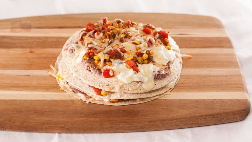 Tex-Mex Layer Pizza