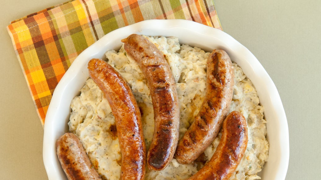 Upscale Bangers & Mash