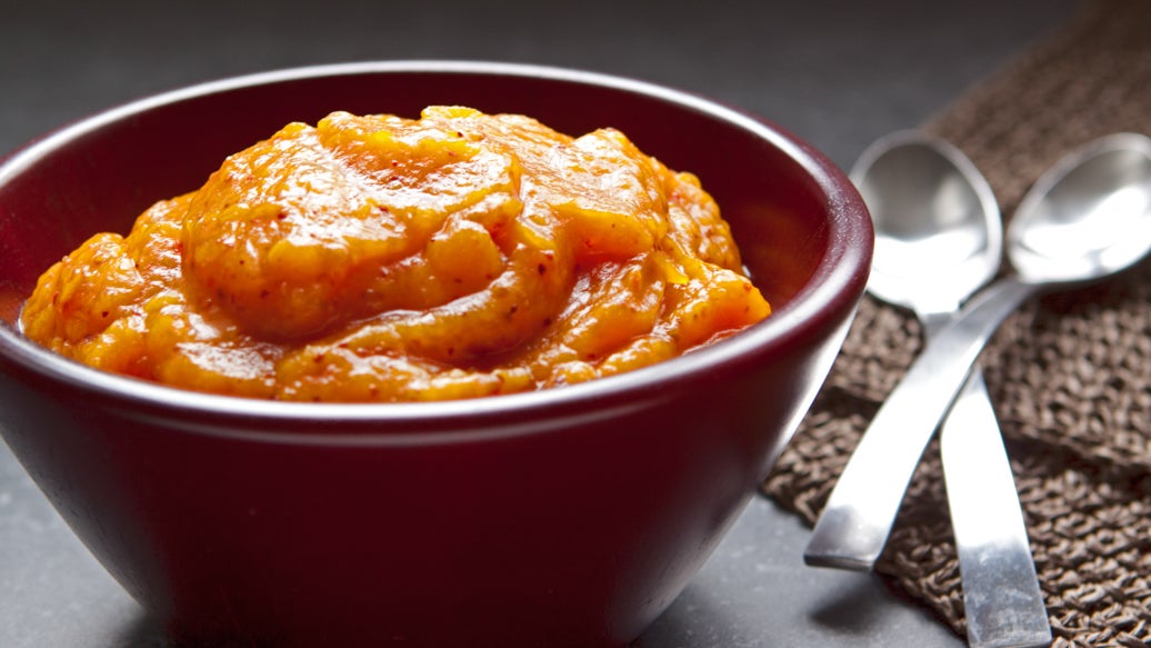 Winter Squash Mash with Cranberry