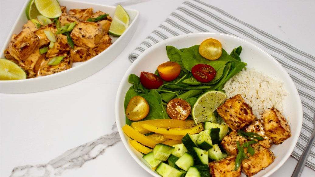 Bang Bang-Style Tofu Power Bowl