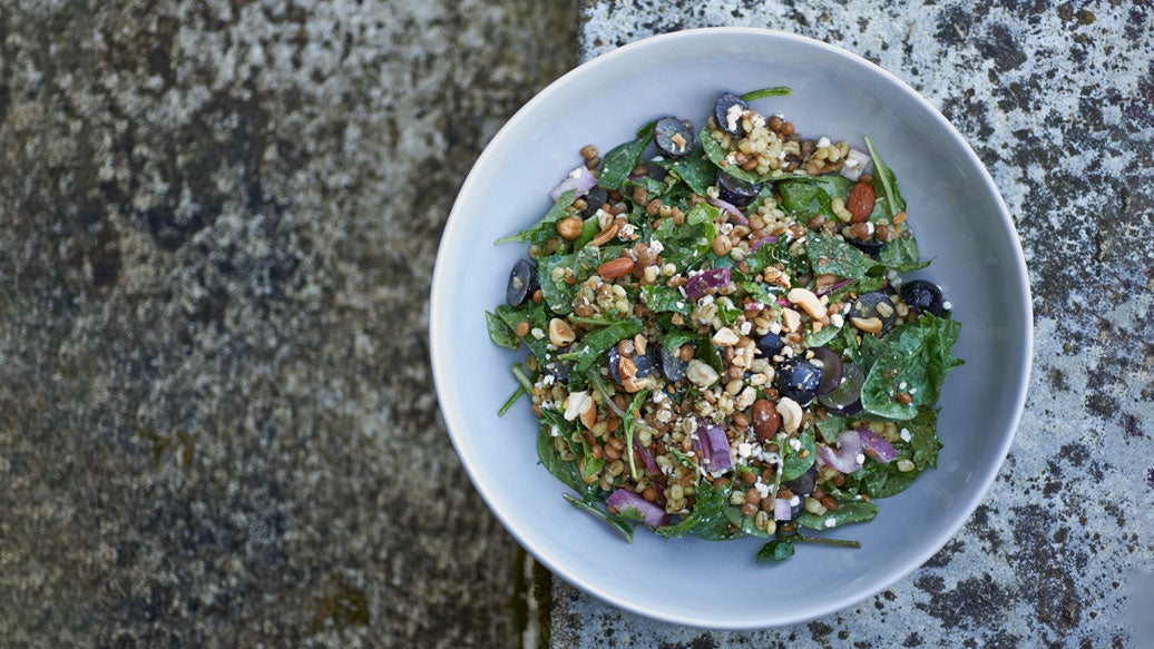 Beautiful Barley Salad Bowl