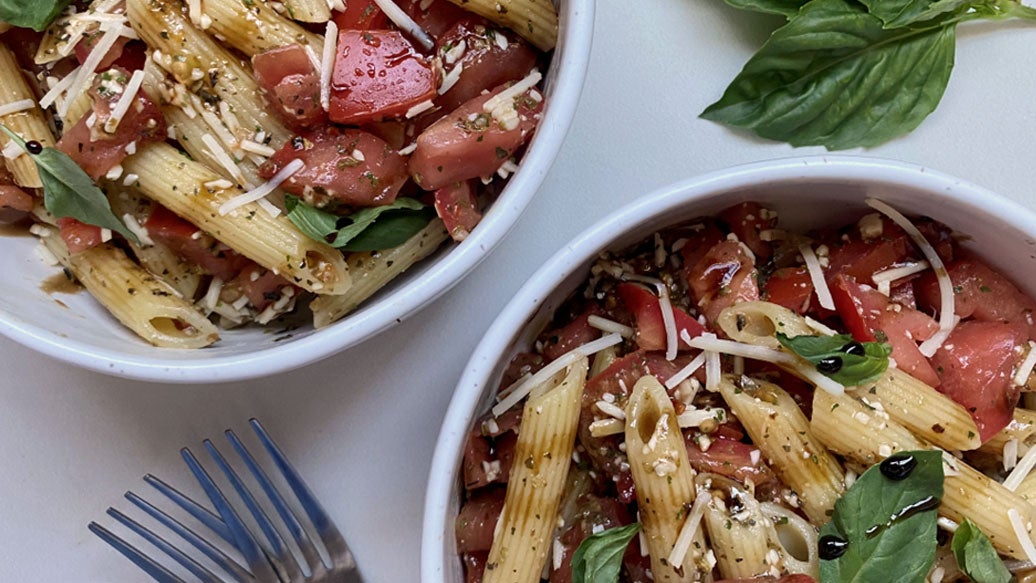Easy Bruschetta Pasta