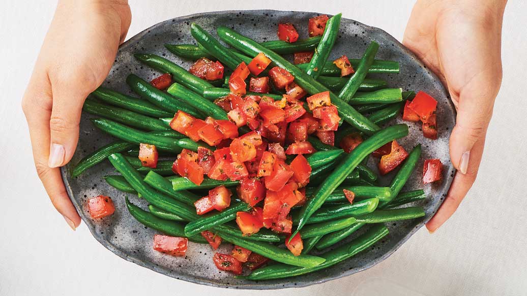 Bruschetta Green Beans