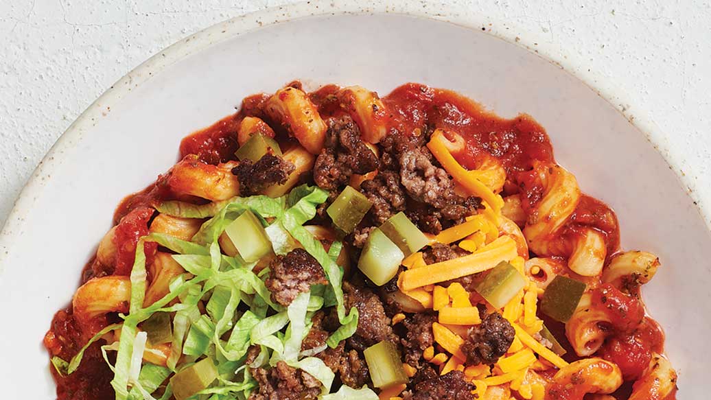 Cheeseburger Pasta