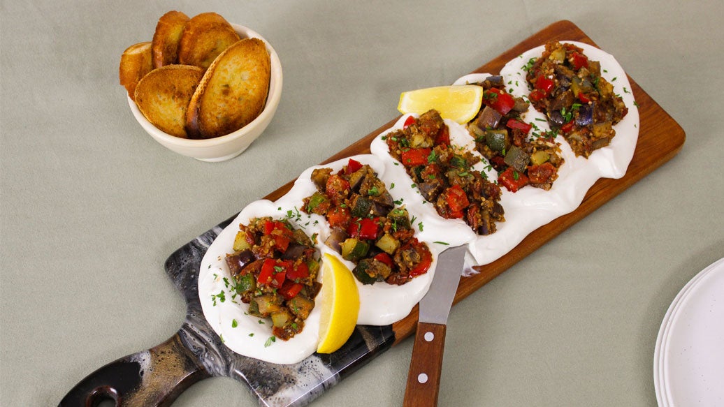 Cheesy Ratatouille Clouds 