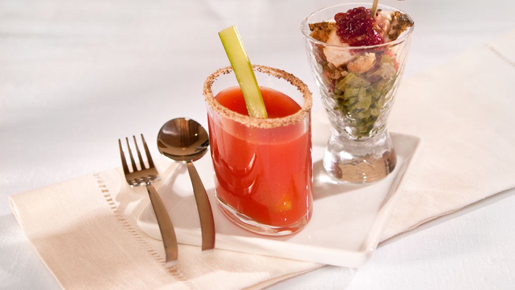 Chilled Tomato Aspic for Verrines