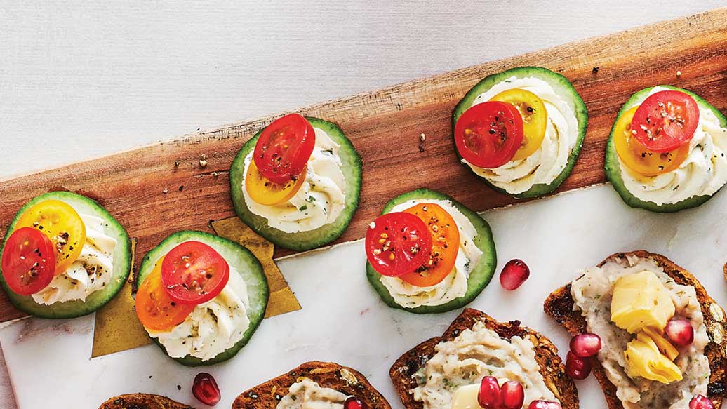 Classy Cucumber Bites