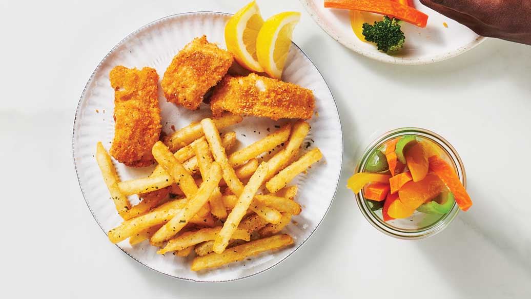 Crispy & Crunchy Cod