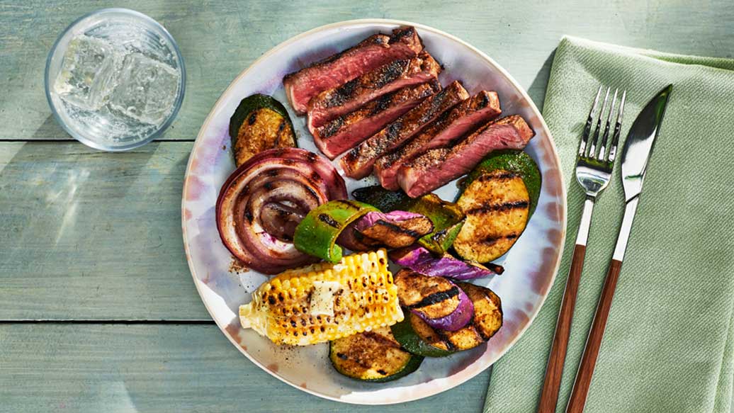 Dynamo Grilled Steak & Veggies