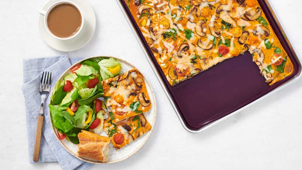 Easy Sheet Pan Egg Bake