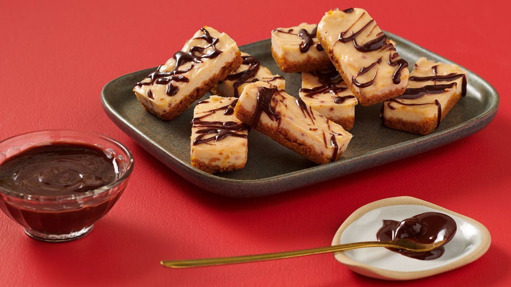 Ganache Cheesecake Bars