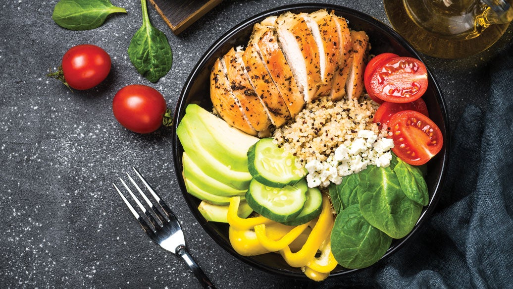 Greek Chicken Power Bowl