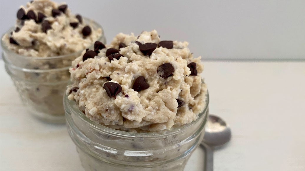 High Protein Cottage Cheese Cookie Dough